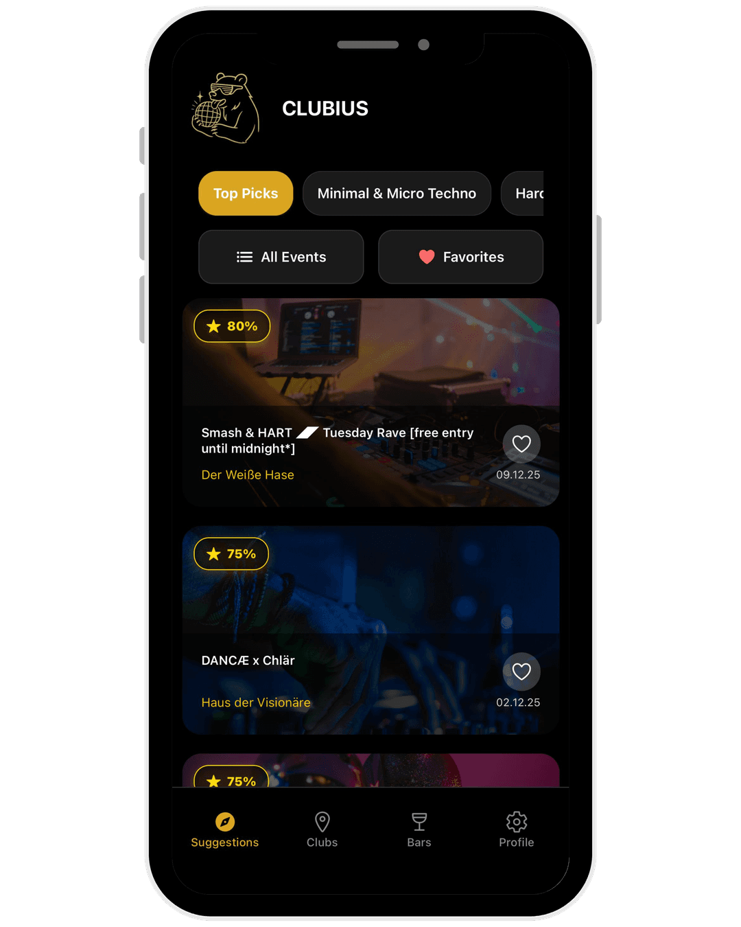 Clubius App